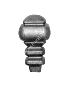 BILA CU PICIOR BAZA 26X26MM, H 140MM, DIAMETRU BILA FI 75MM