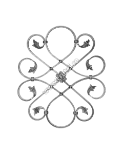 PANOU FORJAT SECT. 16X8MM CANELAT, H 590MM, L 510MM