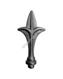 VARF DIN OTEL BAZA FI 13MM, H 125MM, L 60MM