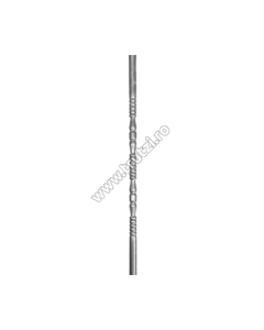 MONTANT DIN TEAVA SECT. FI 32X1.0MM, H 1000MM