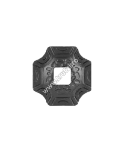 PLACUTA DIN TABLA PT. BALUSTRADA 100X100MM, GAURA 30X30MM, GR. 3MM