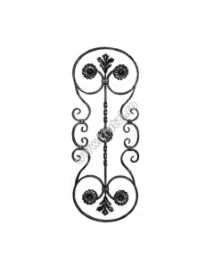 PANOU FORJAT SECT. 12X6MM, H 800MM, L 300MM