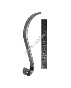 TERMINATIE MANA CURENTA SECT. 40X5MM AMPRENTAT FLOARE, H 500MM, L 200MM