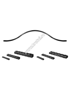 ARCADA " OMEGA" SECT 40X40X2 MM AMPRENTAT, H: 230MM , L :2000MM