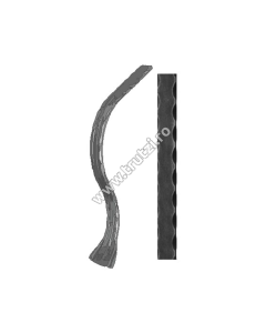 TERMINATIE MANA CURENTA SECT. 40X5MM AMPRENTAT MARGINI, H 400MM, L 300MM