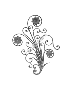 PANOU FORJAT SECT. FI 12MM, H 810MM, L 850MM