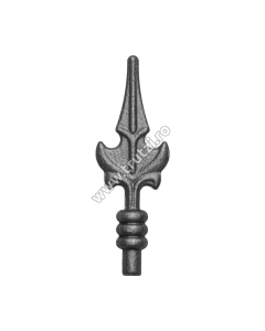 VARF DIN OTEL BAZA FI 13MM, H 140MM, L 50MM