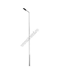 Brat simplu pentru stalp iluminat stradal, L=0,8m, zincat