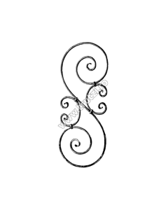 PANOU BALUSTRADA SECT. FI 12MM, H 800MM, L 300MM