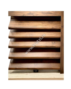 PROFIL INTARITOR IMITATIE LEMN MAHON DUBLU