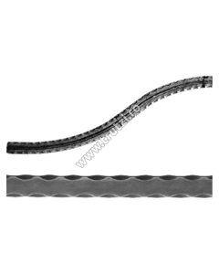 ARCADA "OMEGA" PE STG SECT. 20X5MM AMPRENTAT MARGINI, H 250-300MM, L 2000