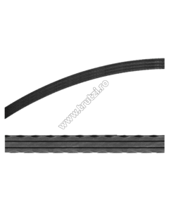 ARCADA "SEMICERC" PE STG SECT. 40X5MM AMPRENTAT DUNGI, H 250-300, L 2000