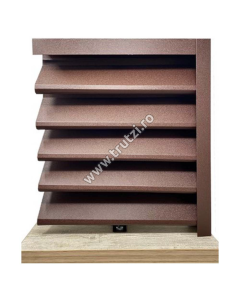 PROFIL INTARITOR MAT BGM DUBLU, MARO RAL 8017