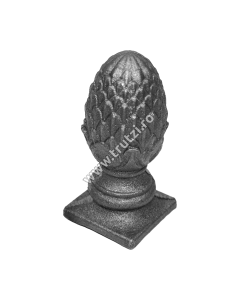 CAPAT DE STALP TURNAT BAZA 40X40MM, H 90MM