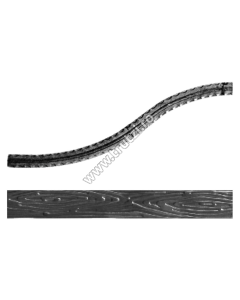 ARCADA "OMEGA" PE STG SECT. 30X5MM AMPRENTAT SCOARTA, H 250-300, L 2000