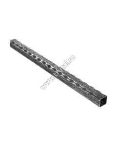 TEAVA PATRATA AMPRENTATA CU FLOARE 30X30X2.0MM