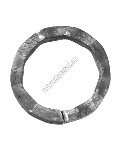 CERC SECT. 14X14MM AMPRENTAT BATUT, DIAMETRU FI 100MM