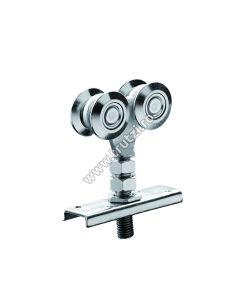 CARUCIOR CU 4 ROLE Metalice PENTRU USI SUSPENDATE, D-55MM, C-34MM, C1-11MM, M-M2