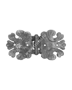 BALAMA ORNAMENTALA DIN TABLA AMBUTISATA H 80MM, L 160MM