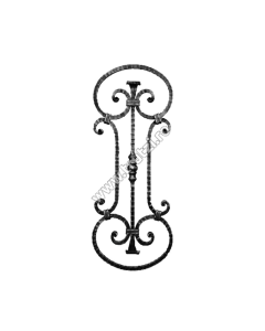 PANOU BALUSTRADA SECT. 14X14MM AMPRENTAT TRANSVERSAL, H 800MM, L 300MM