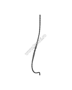 MONTANT CURBAT SECT. 12X12 AMPRENTAT, H 900MM, L 180MM