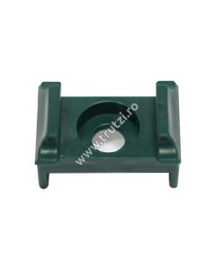 BRIDA FIXARE CULOARE VERDE RAL 6005 A PANOURILOR DUBLU FIR PENTRU STALP RECTANGULAR 60X40
