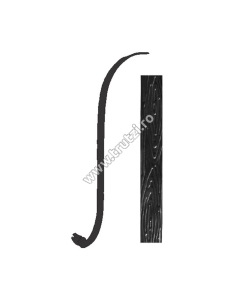 TERMINATIE MANA CURENTA SECT. 40X8MM AMPRENTAT SCOARTA, H 700MM, L 200MM