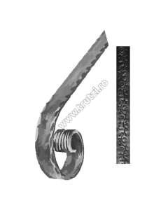 TERMINATIE MANA CURENTA SECT. 40X5MM AMPRENTAT FLOARE, FI 100MM, L 200MM