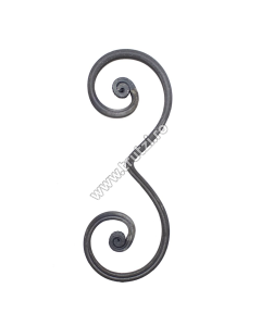 ELEMENT ACOLADA ROLUIT SECT. 16X8MM, H 270MM, L 100MM