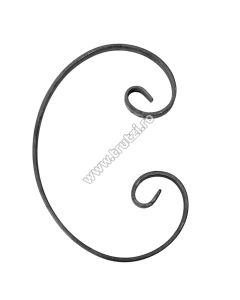 ELEMENT "C" SECT. 12X5MM, H 300MM, L 160MM