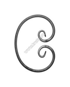 ELEMENT "C" SECT. FI 12MM LIS, H 290MM, L 200MM