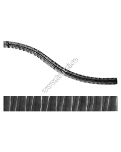 ARCADA "OMEGA" PE DR SECT. 40X4MM AMPRENTAT TRANSVERSAL, H 250-300, L 2000MM