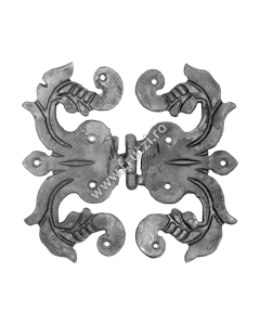 BALAMA ORNAMENTALA DIN TABLA AMBUTISATA H 170MM, L 180MM