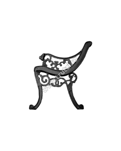 PICIOR BANCA TURNAT H1 740MM, H2 380MM, L 400MM