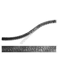 ARCADA  "OMEGA" PE STG SECT 25X5 MM, AMPRENTAT FLOARE , H: 250-300 , L: 2000MM