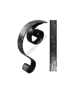 TERMINATIE MANA CURENTA SECT. 40X8MM AMPRENTAT GRECESC, H 500MM, L 300MM