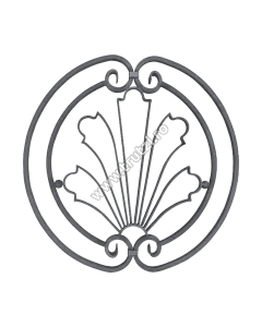 PANOU FORJAT SECT. 12X12MM, H 700 MM, L 680 MM