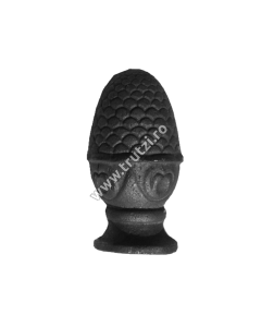 CAPAT DE STALP TURNAT GOL IN INTERIOR BAZA FI 100MM, H 210MM, L 110MM