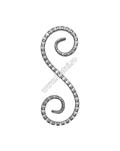 ELEMENT TIP S  SECT 16X8 AMPRENTAT CANT, H 300MM  L 100MM