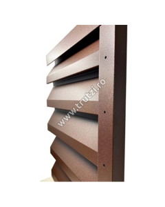 PROFIL U VERTICAL PERFORAT  MAT BMG, MARO RAL 8017