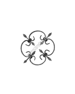 ROZETA SECT. 12X5MM AMPRENTAT CANT, H 250MM, L 250MM