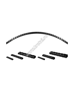 ARCADA :SEMICERC" SECT 60X40X2 MM, H: 250-300 MM , L : 4000 MM