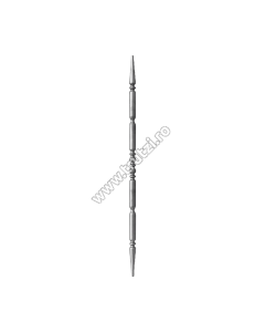 MONTANT DREPT DIN TEAVA MODELATA FI 30MM, H 1000MM