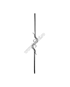 MONTANT BALUSTRADA SECT. 12X12MM AMPRENTAT, H 900MM, L 120MM