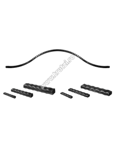 ARCADA "OMEGA" SECT. 30X20X2MM, H 250-300MM, L 4000MM