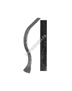 TERMINATIE MANA CURENTA SECT. 40X5MM AMPRENTAT SCOARTA, H 400MM, L 300MM