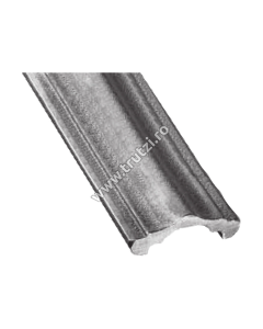 MANA CURENTA  LAMINATA LA CALD SECT. 43X15X8MM, L 6000MM