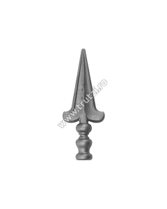 VARF DIN OTEL BAZA FI 24MM, H 150MM, L 63MM