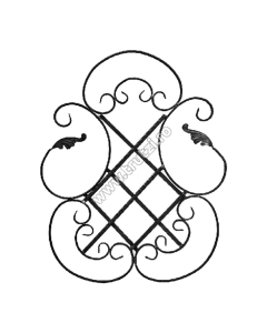 PANOU FORJAT SECT. 12X5MM AMPRENTAT, H 700MM, L 560MM