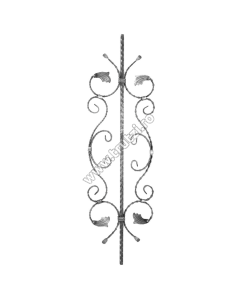 PANOU BALUSTRADA SECT 12X12 AMPRENTAT, H 900MM, L 275MM